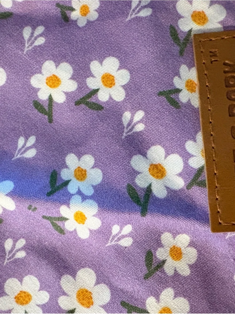 Purple Floral Sniff and Bark Bandana